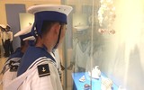 Linh thiêng, kiêu hùng lễ chào cờ, duyệt binh trong sáng mùng 1 Tết ở Trường Sa